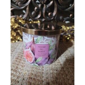 Fig Basket - Goose Creek 3-wick Candle